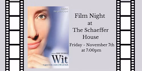 Film Night at The Schaeffer House