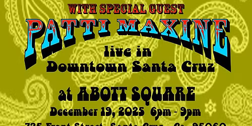 Medicine Road live at Abbott Square downtown Santa Cruz