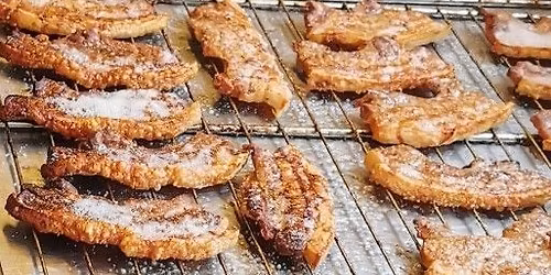 Madaften: Stegt Fl\u00e6sk m\/Persillesovs + Lagkage