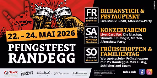 3 Tage - Pfingstfest Randegg 2026