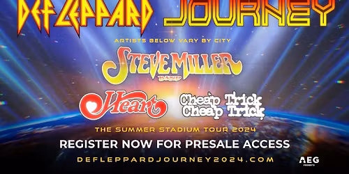 Parking Def Leppard's Journey Tribute Band