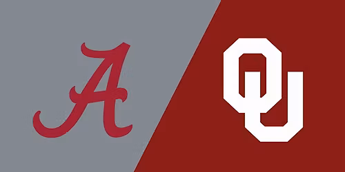 Watch Party: Oklahoma at Alabama