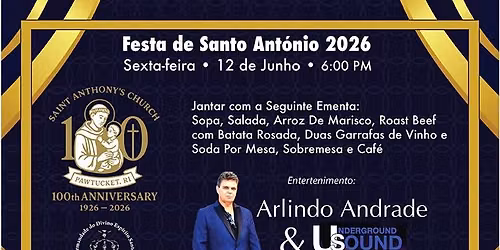 Jantar anual da festa de santo Ant\u00f3nio