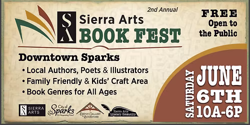 Sierra Arts Book Fest 2026