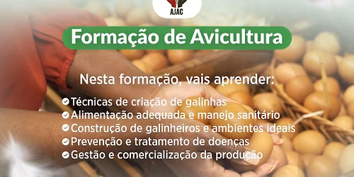 Forma\u00e7\u00e3o de Avicultura