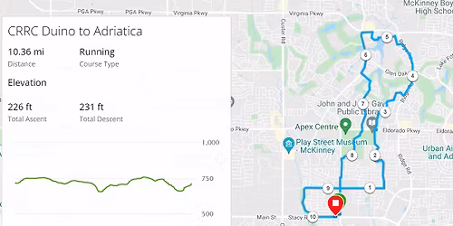 6:15a Duinos Coffee | CRRC Sunday - Adriatica