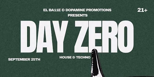 DAY ZERO (FREE W RSVP)