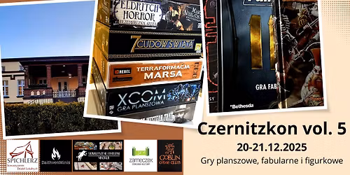 Czernitzkon vol. 5 - Gry planszowe, fabularne i figurkowe