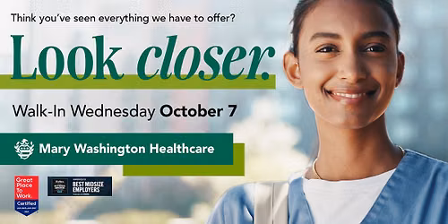 Clinical Hiring Event - Excellent Pay, Growth, and Support