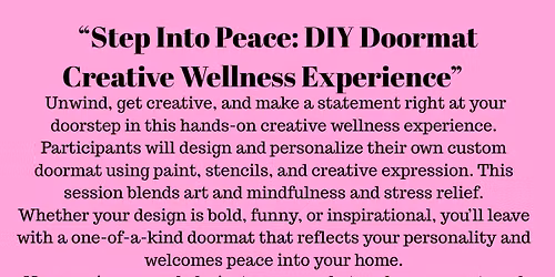 DIY Doormat Craft **FREE**