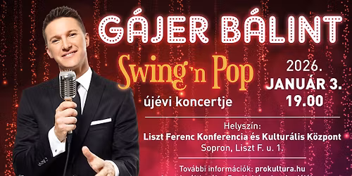 G\u00e1jer B\u00e1lint Swing&Pop koncertje