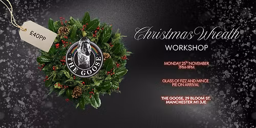 Christmas Wreath Making Class