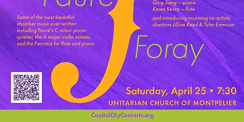 Capital City Concerts Final concert and fond farewell to founder and artistic director, Karen Kevra