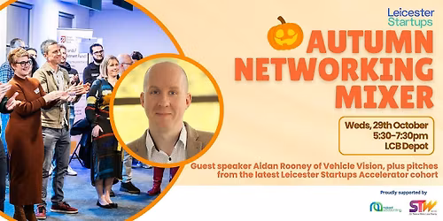 Autumn Networking Mixer: Featuring Exited founder Aidan Rooney
