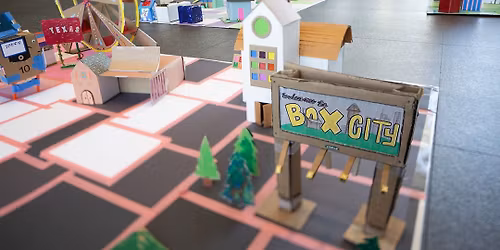 Box City: a free family program as part of Architecture Week at the Modern