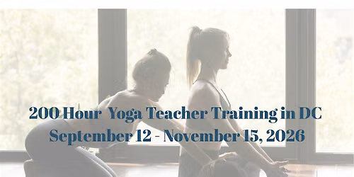 District Flow 200-Hour Yoga Teacher Training Application | Fall 2026 Cohort
