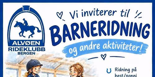 Velkommen til Barneridning med mer \u263a\ufe0f