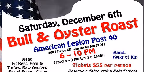 Bull & Oyster Roast