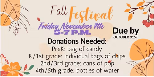 Wynford Elementary School Fall Fest