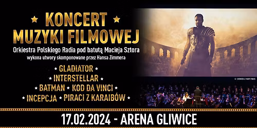 Gliwice: Koncert Muzyki Filmowej z utworami Hansa Zimmera - Gliwice