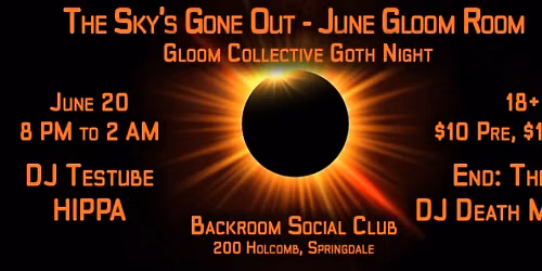 Gloom Room - June 2026