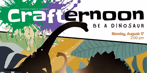 Crafternoon: Be a Dinosaur