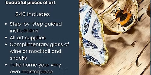 Decoupage Shell Workshop