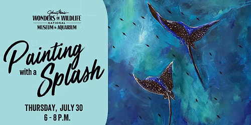 Painting with a Splash: Stingrays