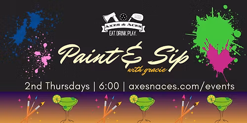 Paint & Sip with Gracie