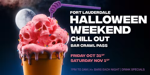 Fright Night + Screams & Shots Weekend Pass \u2013 Fort Lauderdale 2025