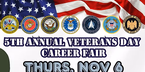 5th Annual Veterans Day Career Fair
