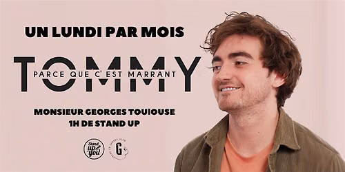 Tommy Bourbi - spectacle de stand up chez M. Georges - Toulouse