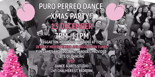 PURO PERREO DANCE CHRISTMAS PARTY