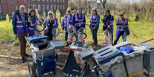 Jewellery Quarter Litter Pick- Birmingham cemeteries
