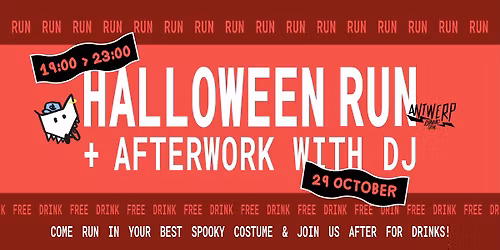 Halloween run + Afterwork - 29\/10