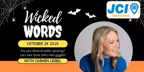 Wicked Words & Social Spirits: A Halloween Public Speaking Mixer