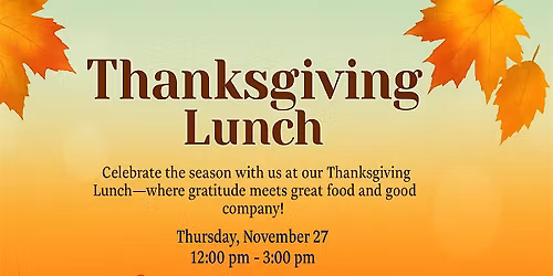Thanksgiving Lunch