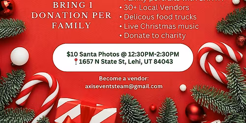 FREE Christmas Market and Charity drive