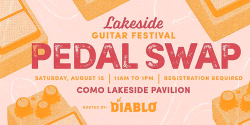 El Diablo Pedal Swap at the 2026 Lakeside Guitar Festival