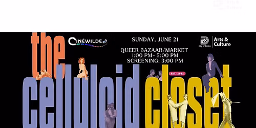 Cin\u00e9Wilde presents Celluloid Closet 4K Restoration\/30th Anniversary
