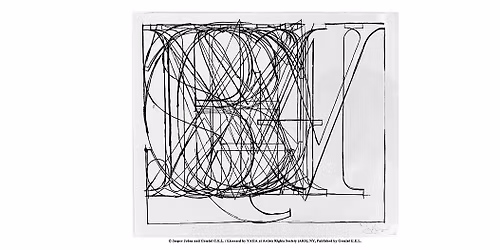 Jasper Johns: a whole can be only a part