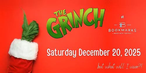 The Grinch at Bookmarks