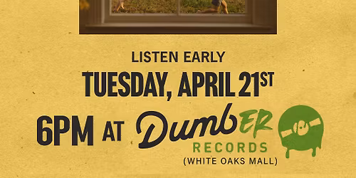 Noah Kahan "The Great Divide" Advance Listening Event at Dumber Records