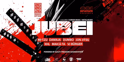 Structure invites Jubei (Carbon Music, Metalheadz) 