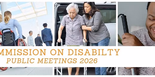 Commission on Disabilities Meeting -- Open to the Public