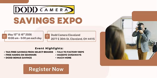 Dodd Camera Savings Expo - Cleveland