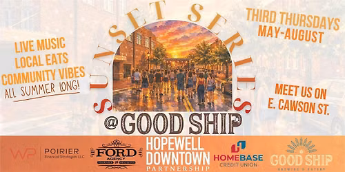 JUNE: Sunset Series at Good Ship Brewing & Eatery