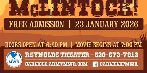 MWR Movie Night: McLintock!
