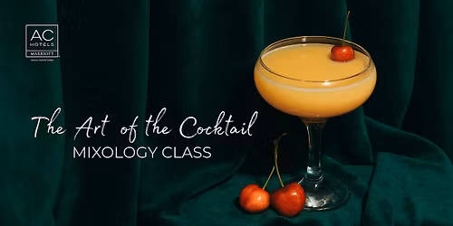 THE ART OF THE COCKTAIL - MIXOLOGY CLASS NOVEMBER