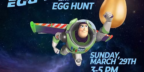 To Egg-finity and Beyond Egg Hunt at Innovation. 